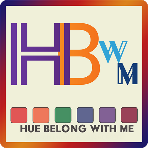 Hue Belong With Me Logo – Fandom Quotes in Vibrant Notes